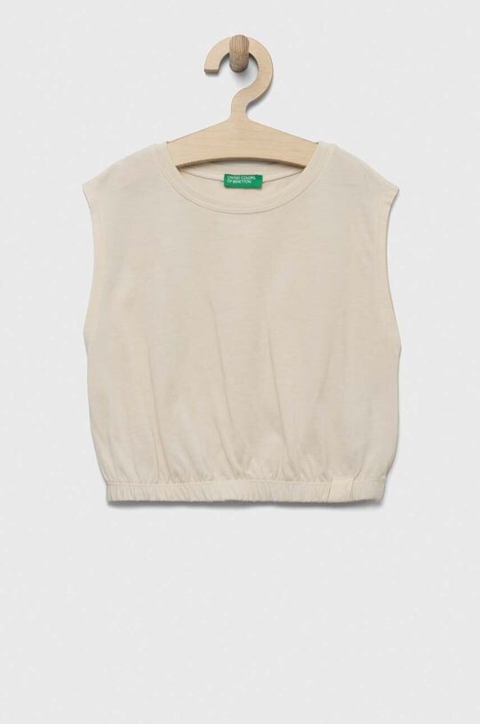 

Детский топ United Colors of Benetton, бежевый