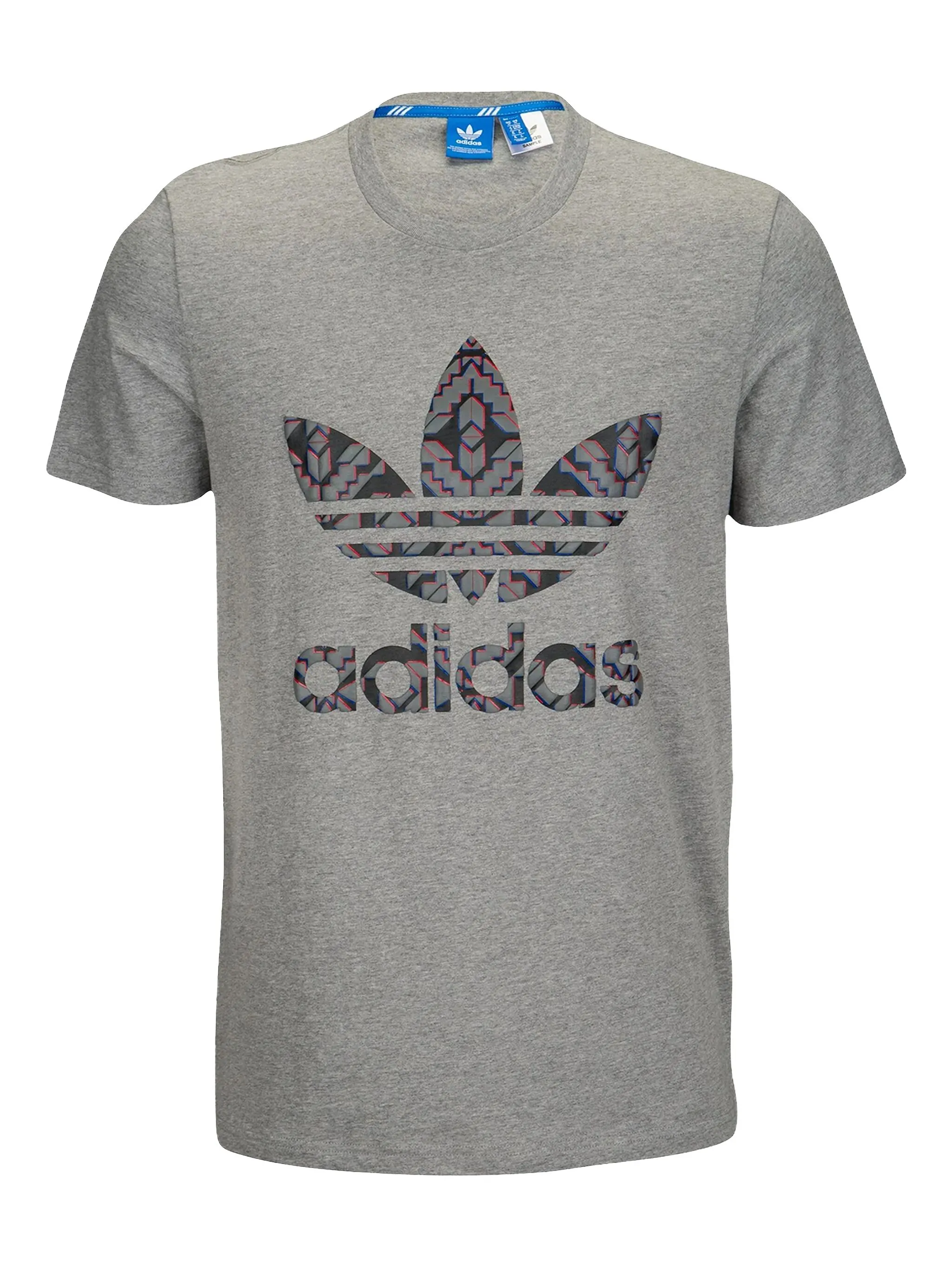 

Футболка Chicago Stacked Adidas, серый