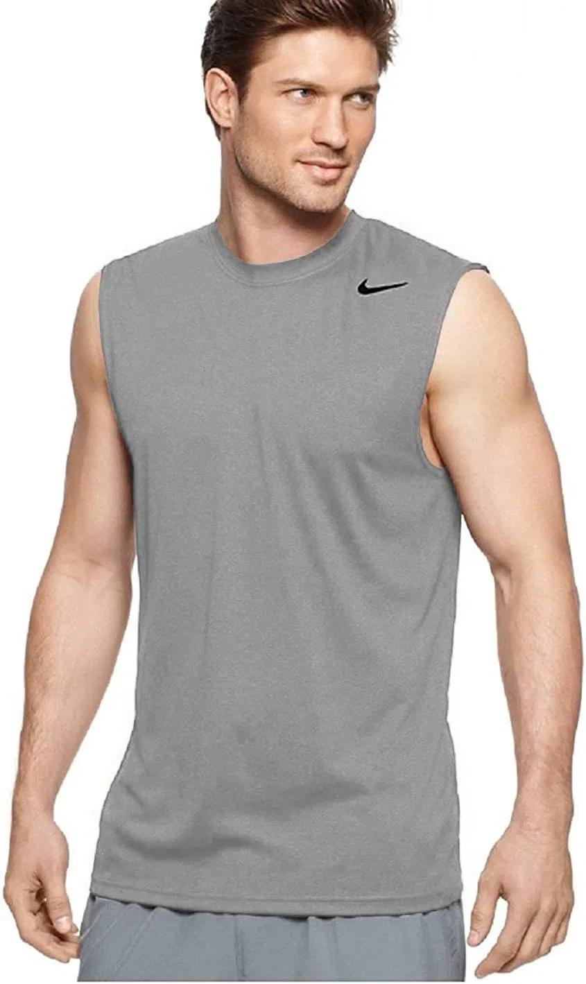 Мужской топ без рукавов Dri-FIT Nike Legend, серый