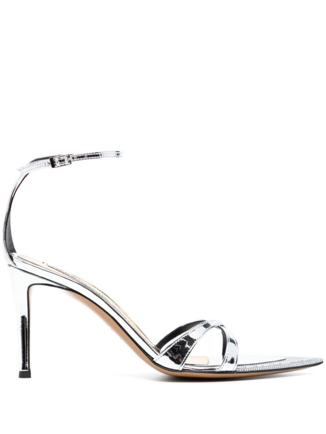 

Alexandre Vauthier босоножки с эффектом металлик, металлик