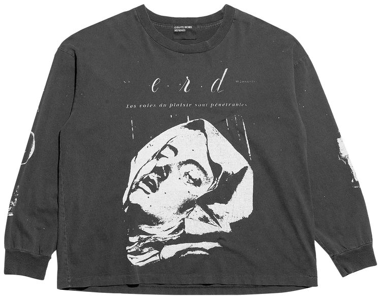 

Футболка Enfants Riches Deprimes The Latency Long-Sleeve T-Shirt Enfants Riches Déprimés, коричневый