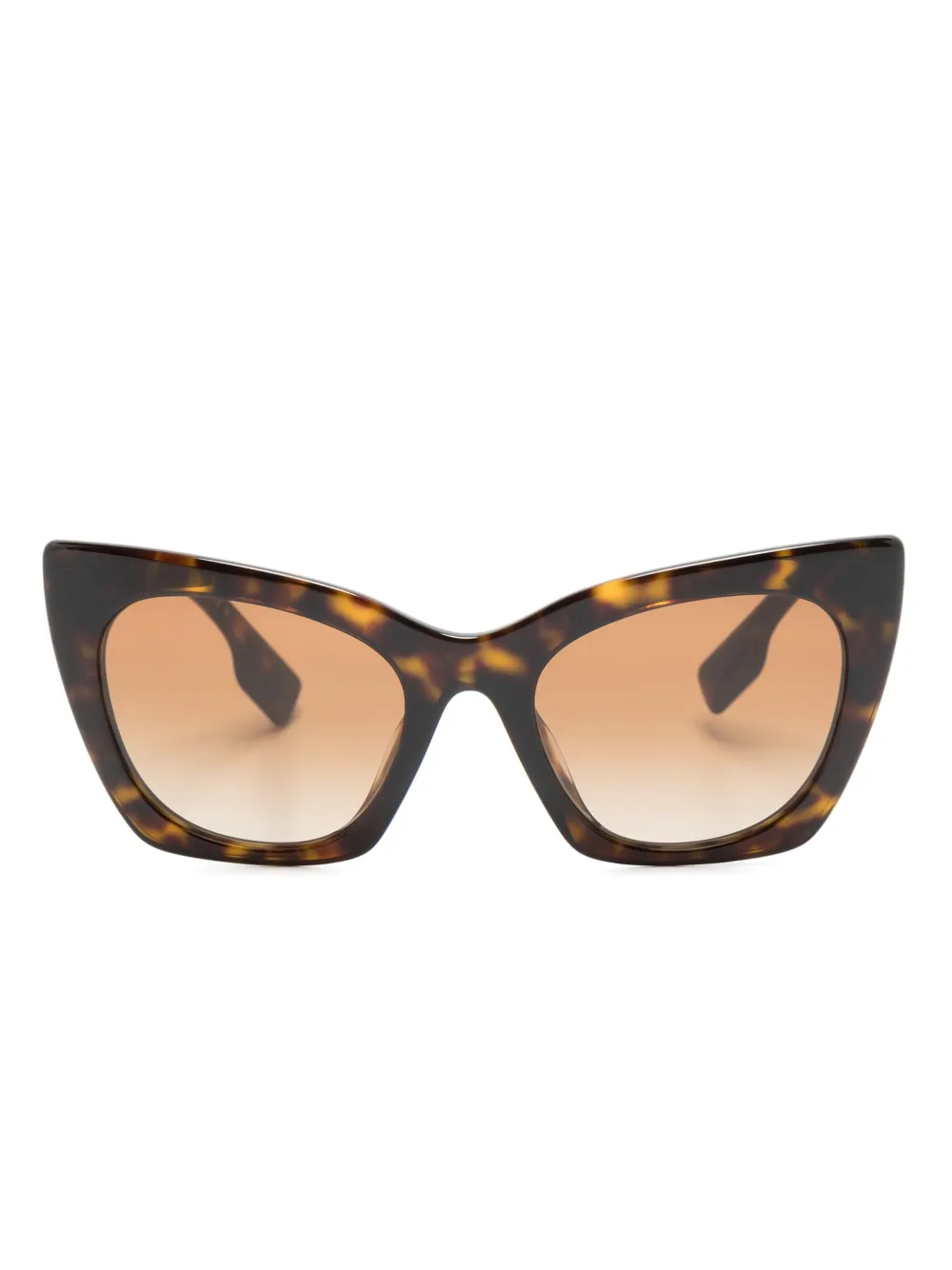 

Солнцезащитные очки в оправе 'кошачий глаз' Burberry Eyewear, коричневый