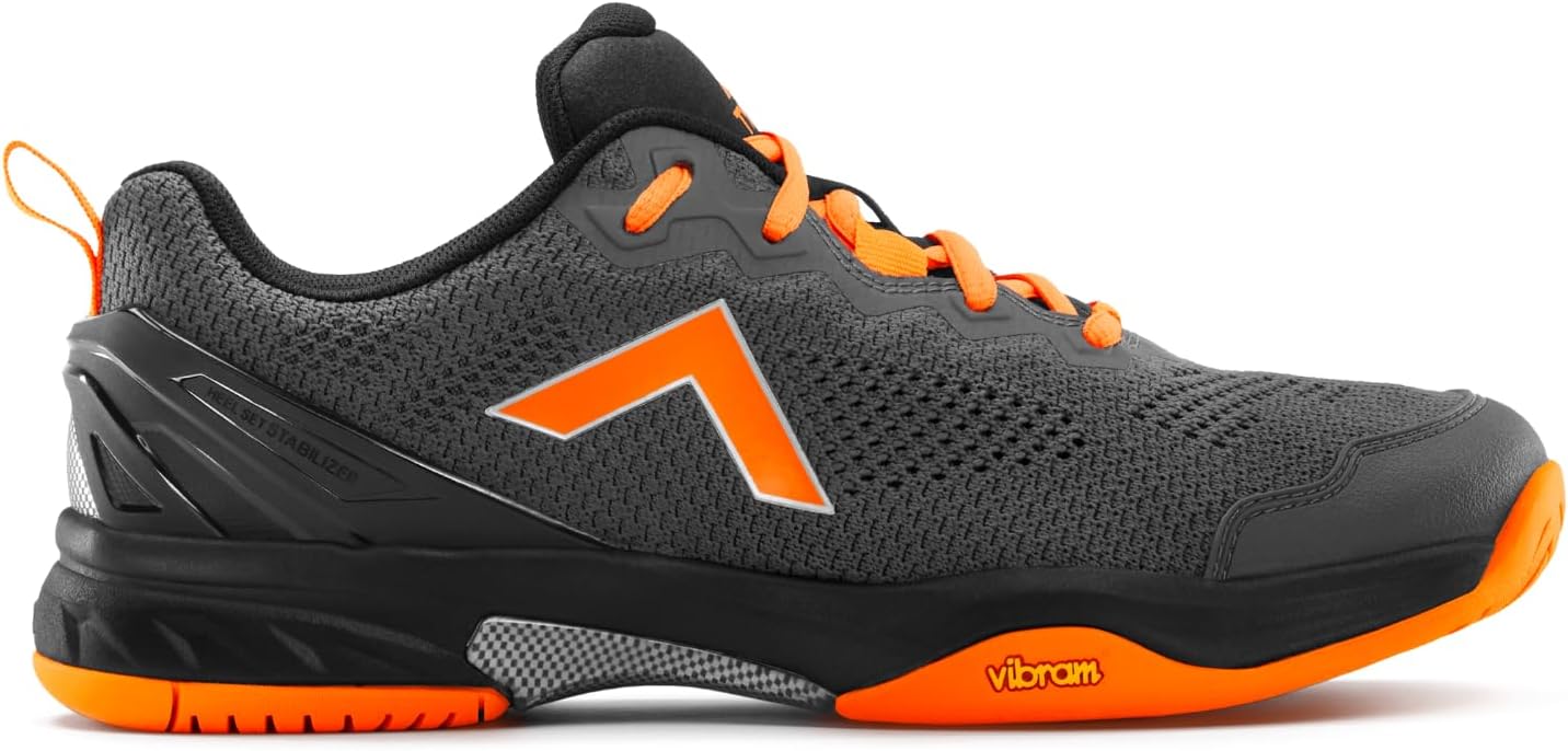 Кроссовки Men's Velocity V - Tyrol Pickleball Tyrol Pickleball United States, черный/оранжевый/серый/угольный — фото 4
