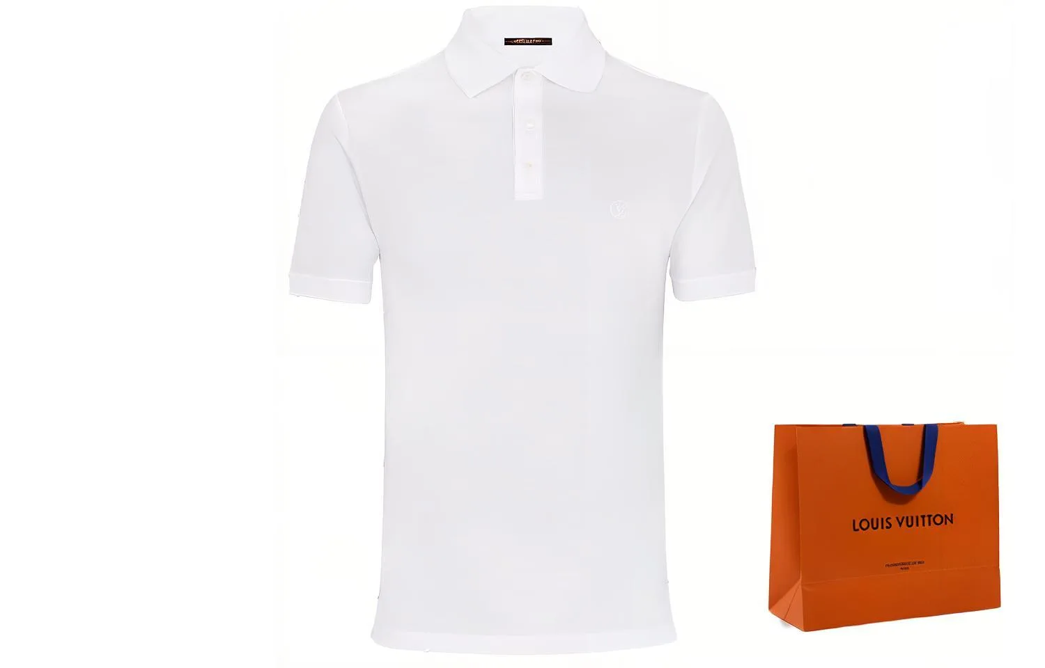 Классическая поло с коротким рукавом пике 1A1S9K LOUIS VUITTON, Shopping Bag Included