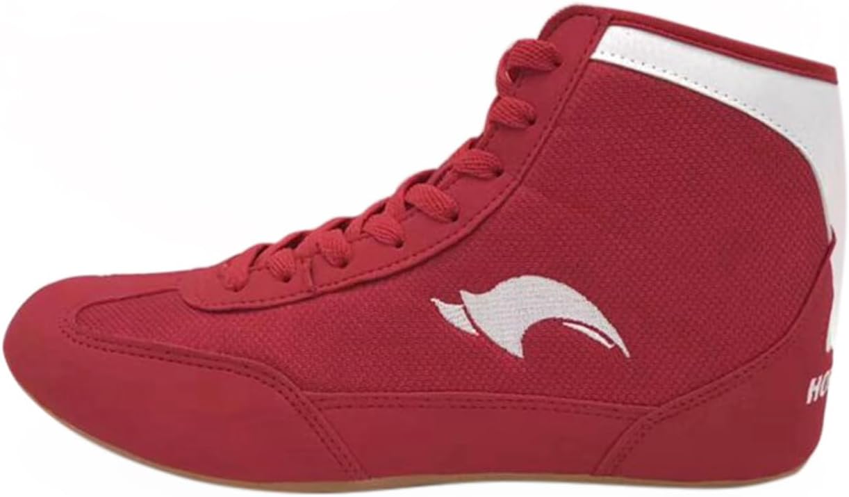 

Низкие борцовские кроссовки для мужчин, детей, подростков, мальчиков, девочек Ybberik, красный