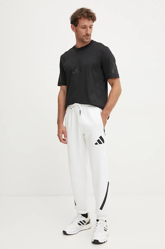 Спортивные брюки Z.N.E Adidas, белый — фото 2