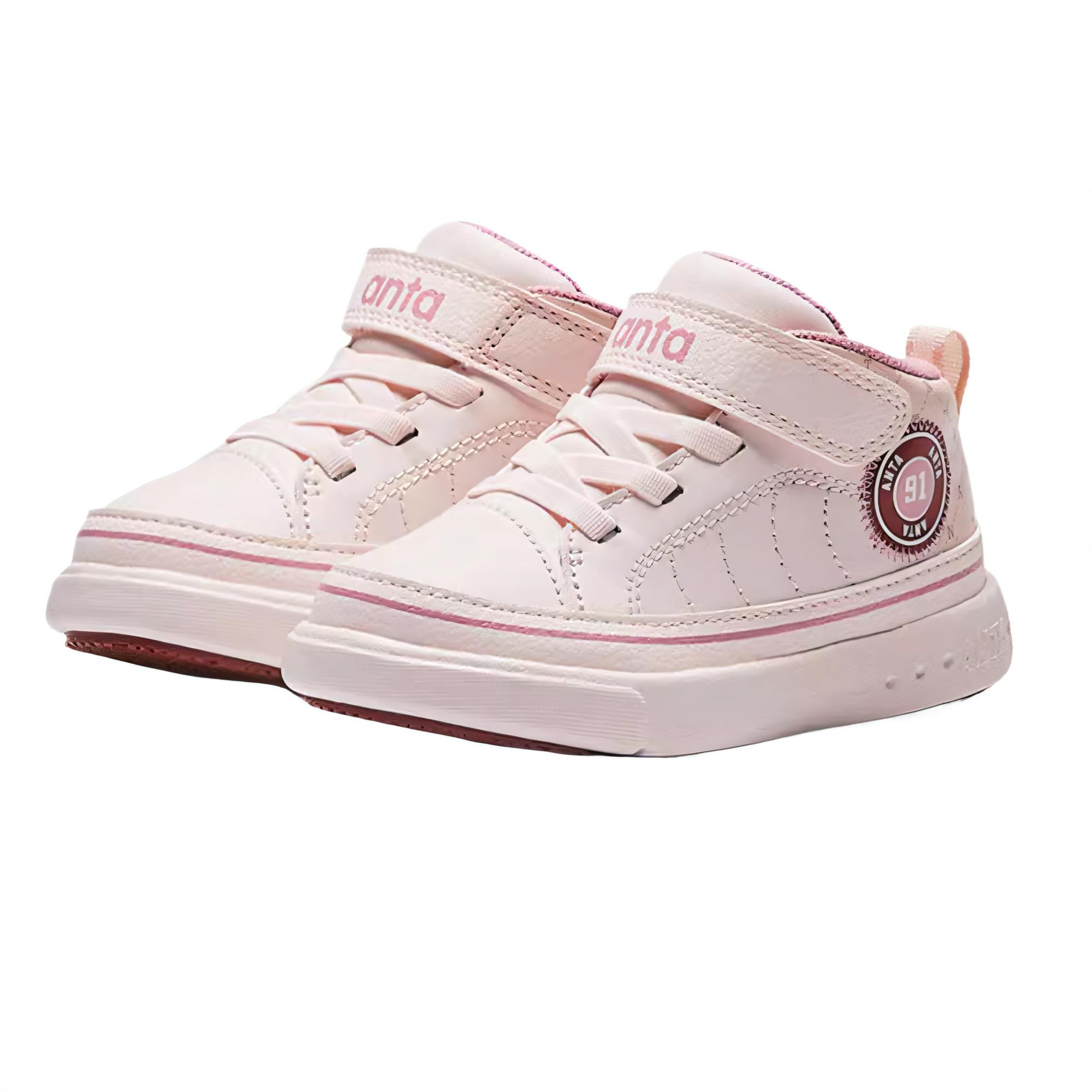 Обувь для малышей Remainder Pink White/Extraordinary Pink/Dusty Pink Infant And Toddler Antakids, Remainder Pink белый/Extraordinary Pink/Dusty Pink — фото 4