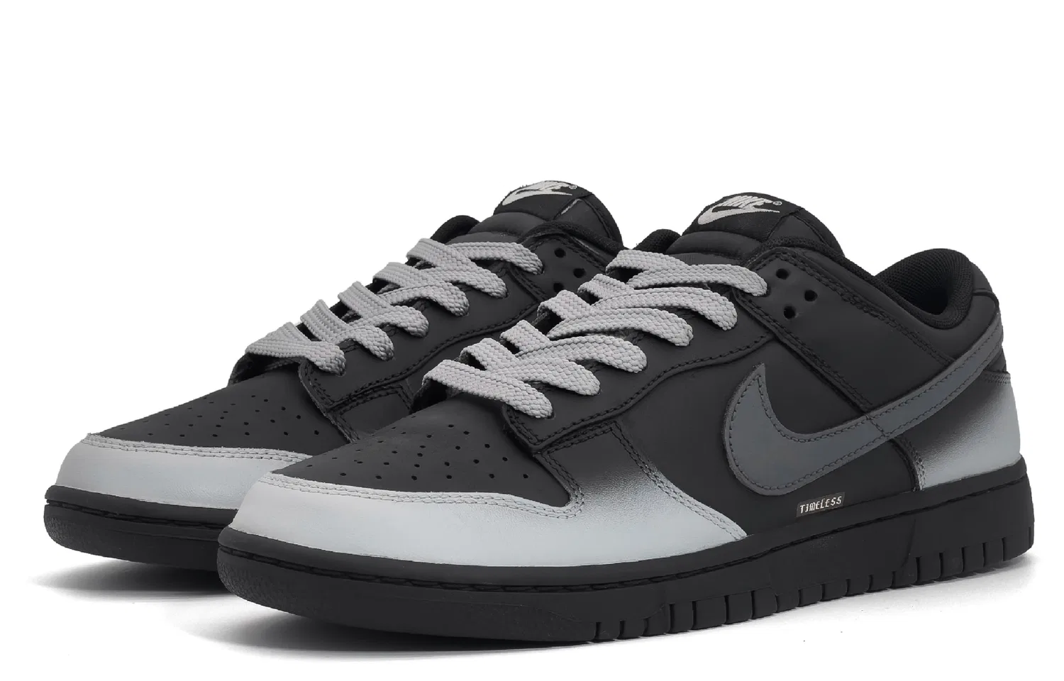 Кроссовки скейтбордические Nike Dunk Low Black — фото 4