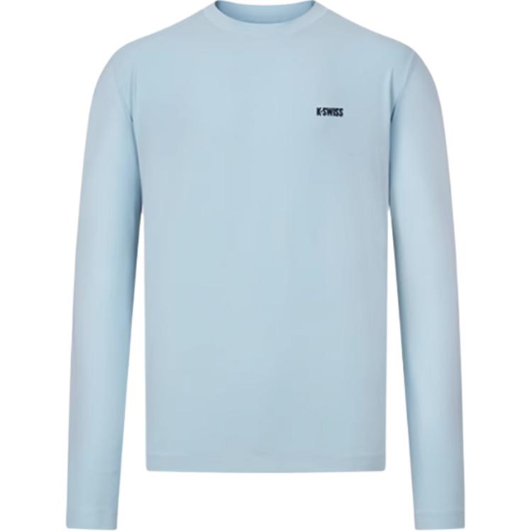 

K·SWISS Футболка KSWISS мужская мягкая матовая blue, Синий, K·SWISS Футболка KSWISS мужская мягкая матовая blue