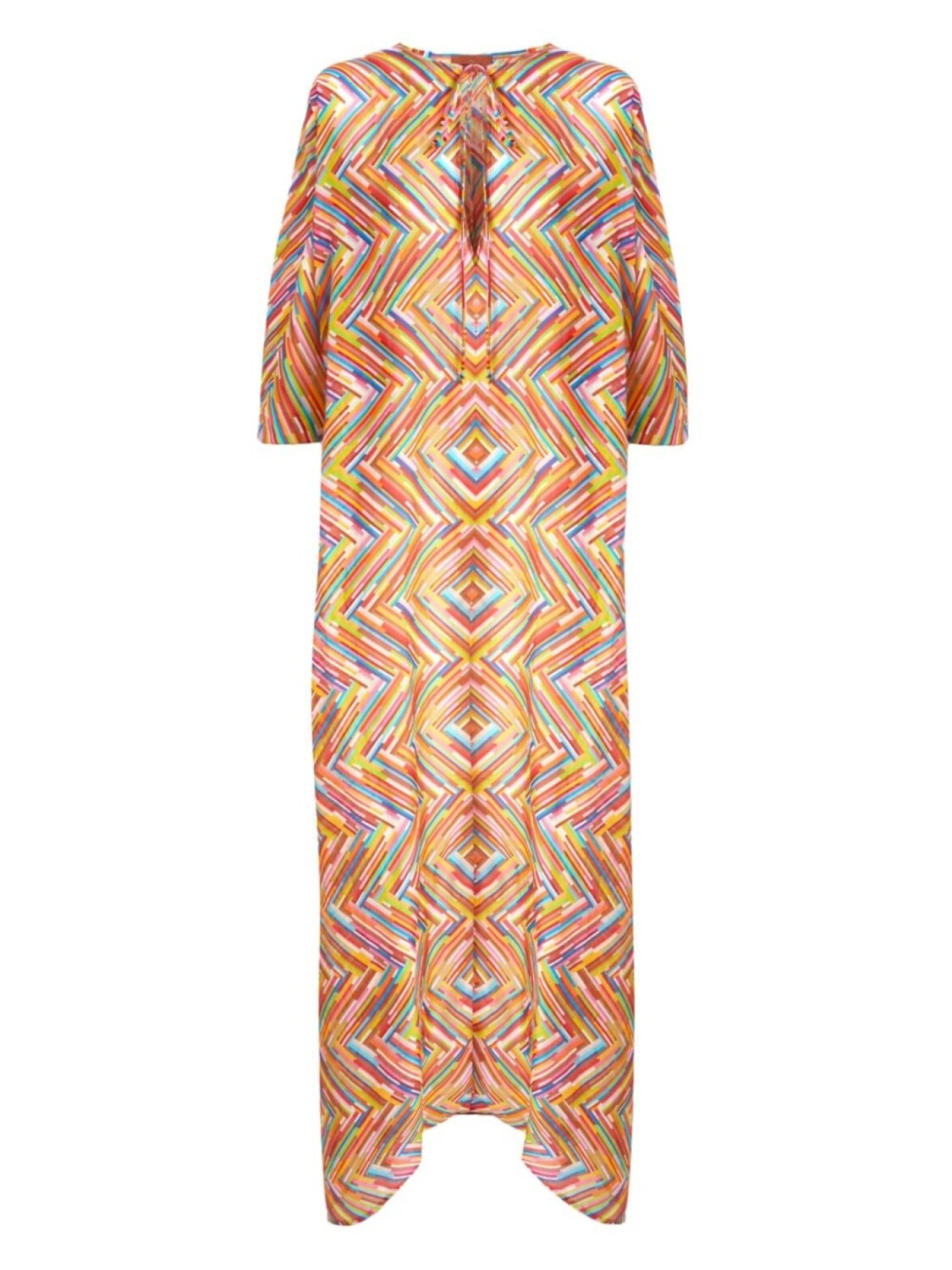 

Платье макси с принтом Missoni, оранжевый