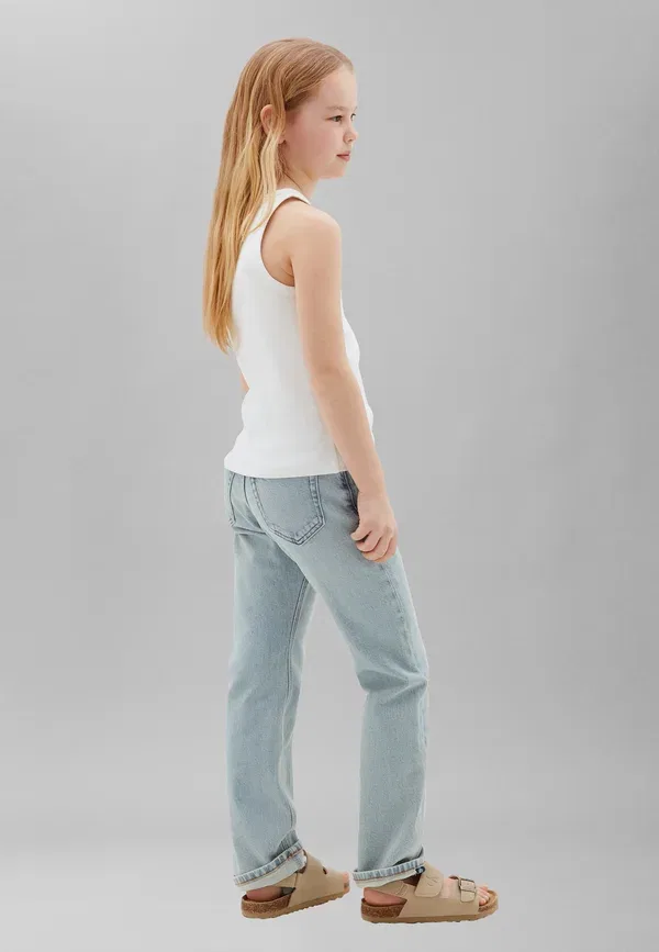 Джинсы прямого кроя Straight Andrew Wash Calvin Klein Jeans, деним средний — фото 3