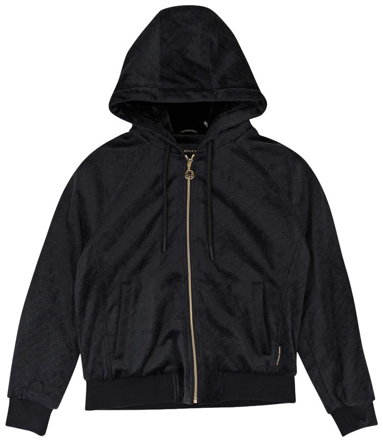 

Худи Moose Knuckles Parsons с монограммой кролика, черный