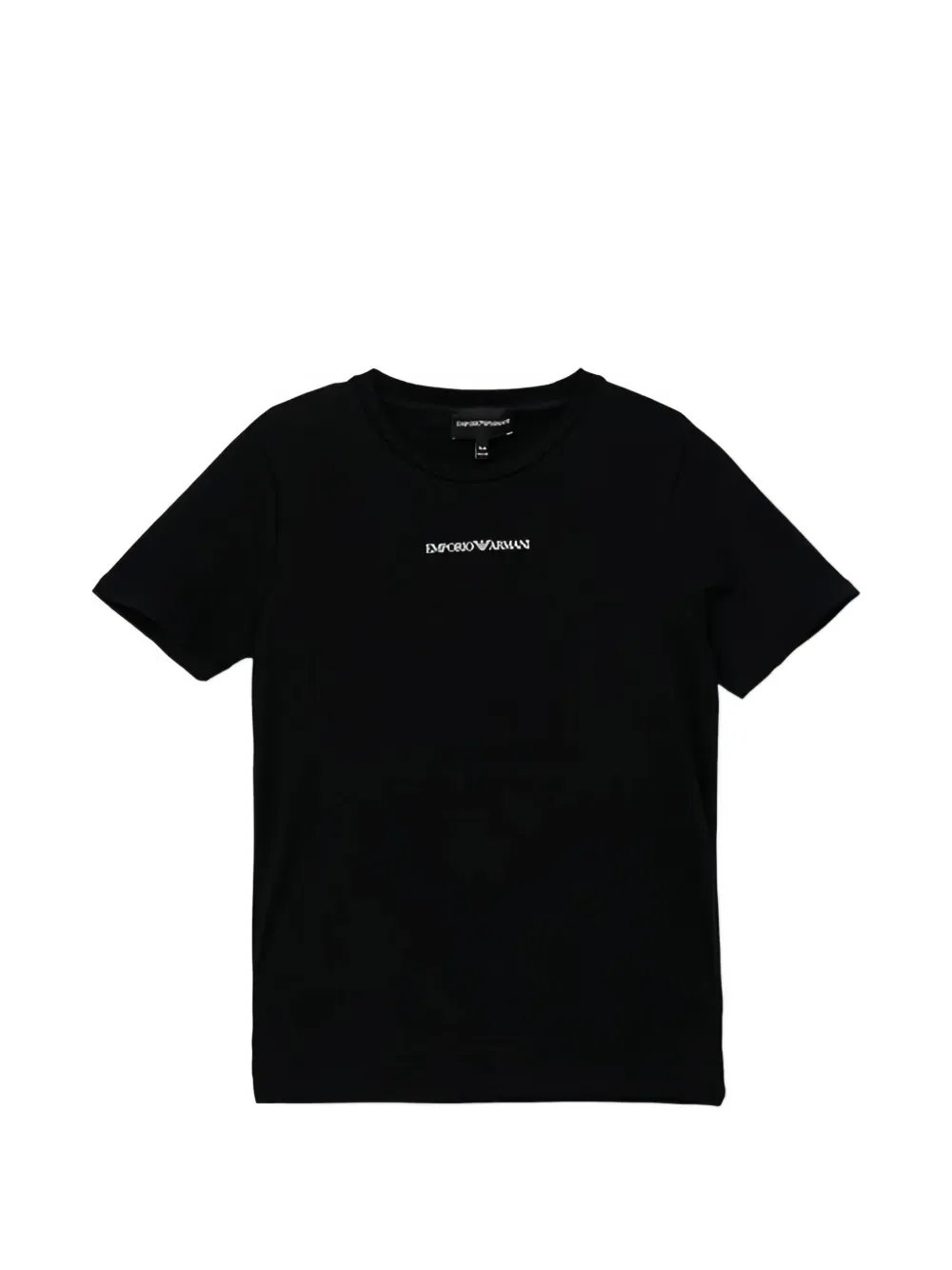 Футболка с логотипом на груди Armani Exchange, черный