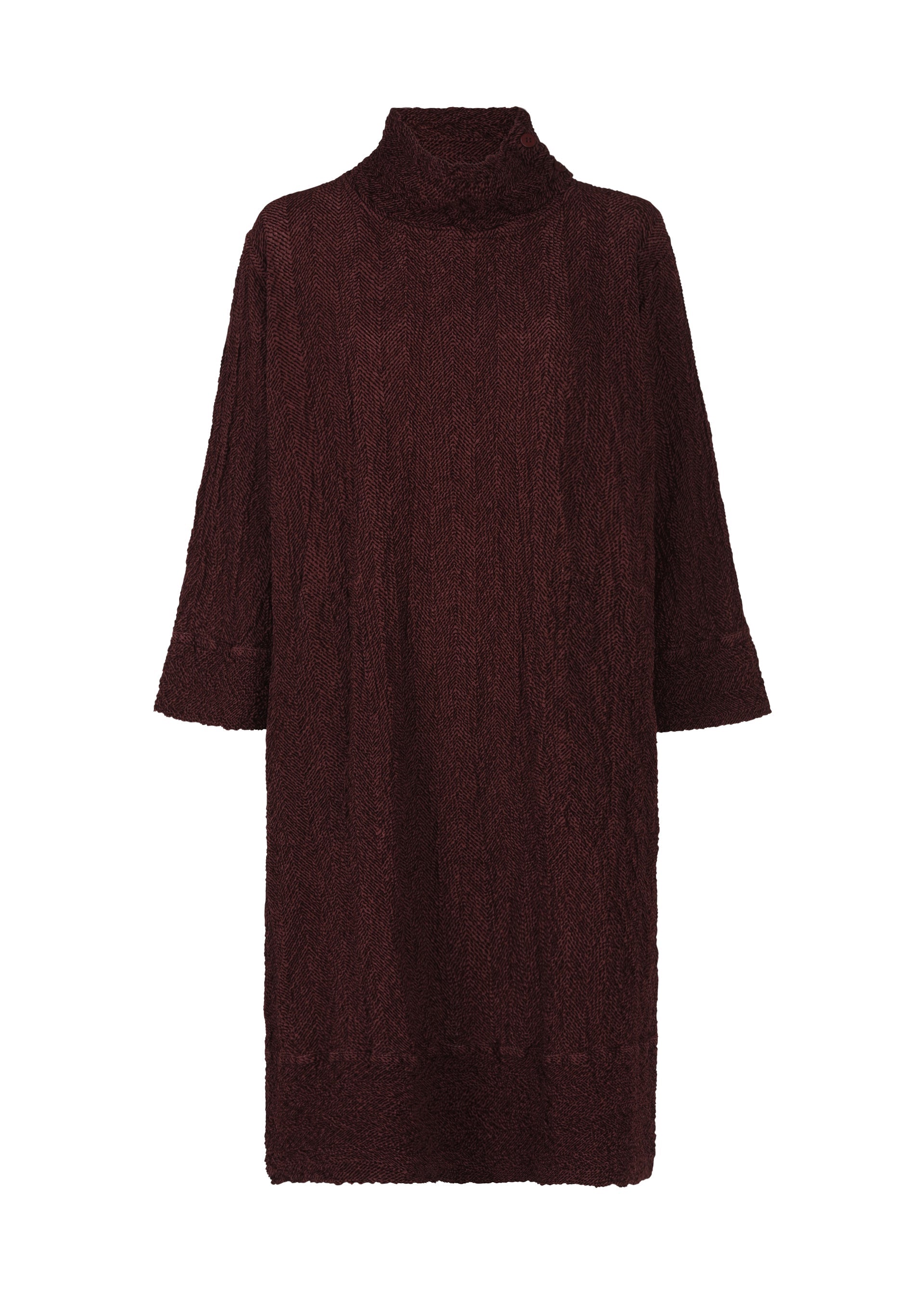 

Платье herringbone flocky cauliflower Me Issey Miyake, бордовый