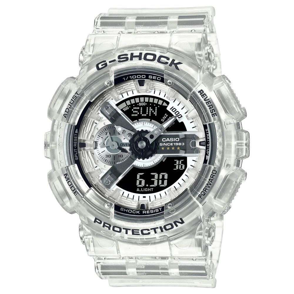 

Часы из белой смолы Casio
