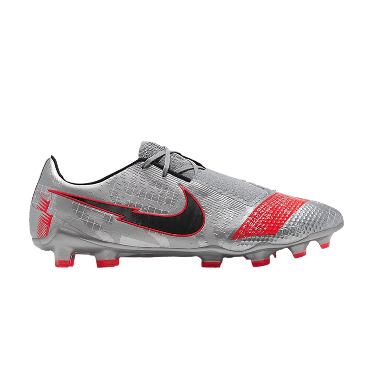

Кроссовки Phantom Venom Elite FG 'Metallic Grey Crimson', серебряный