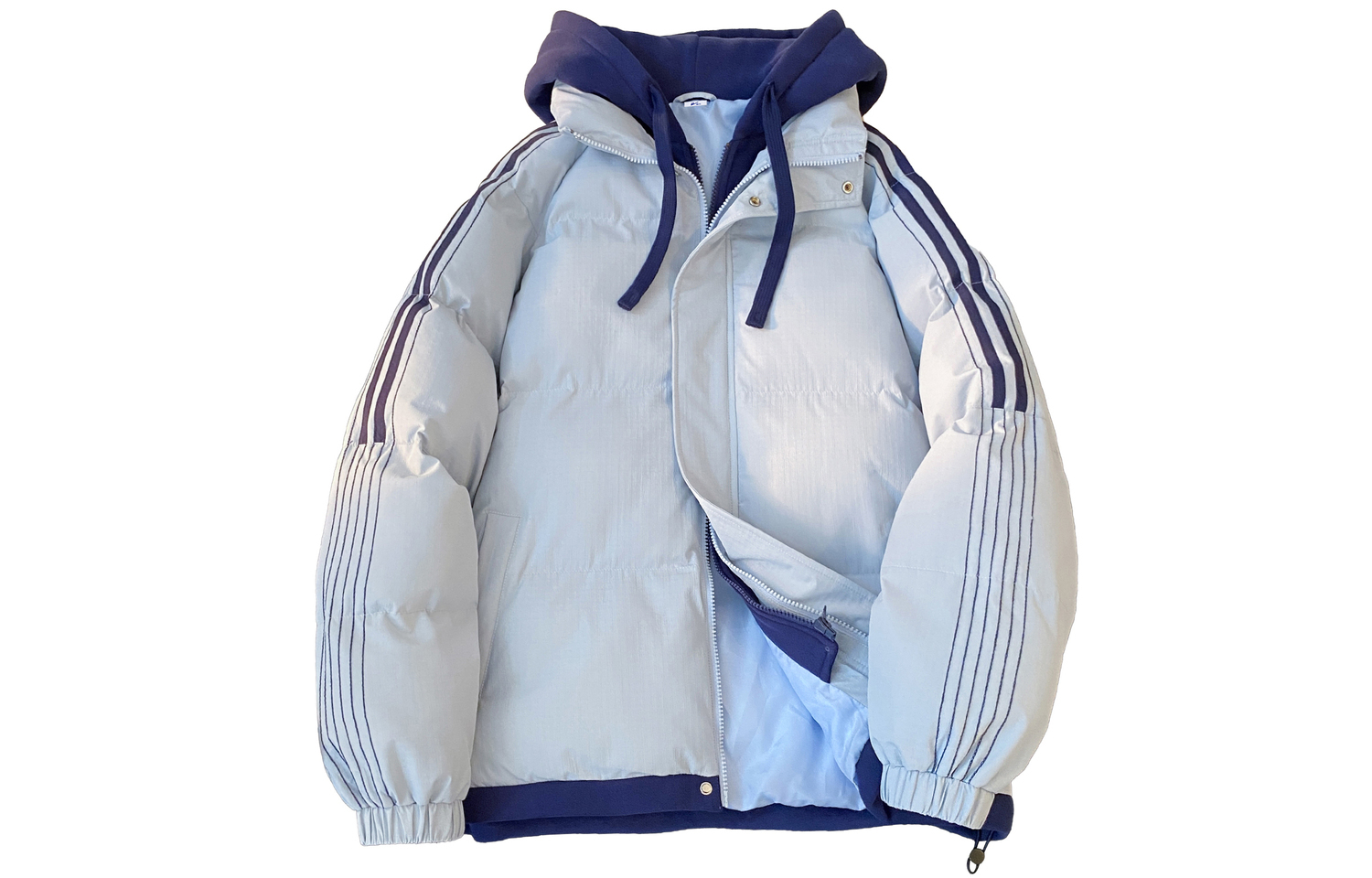 

WARRIOR Пуховик унисекс Huichao Open Ended Smile Collection, Glacier Blue