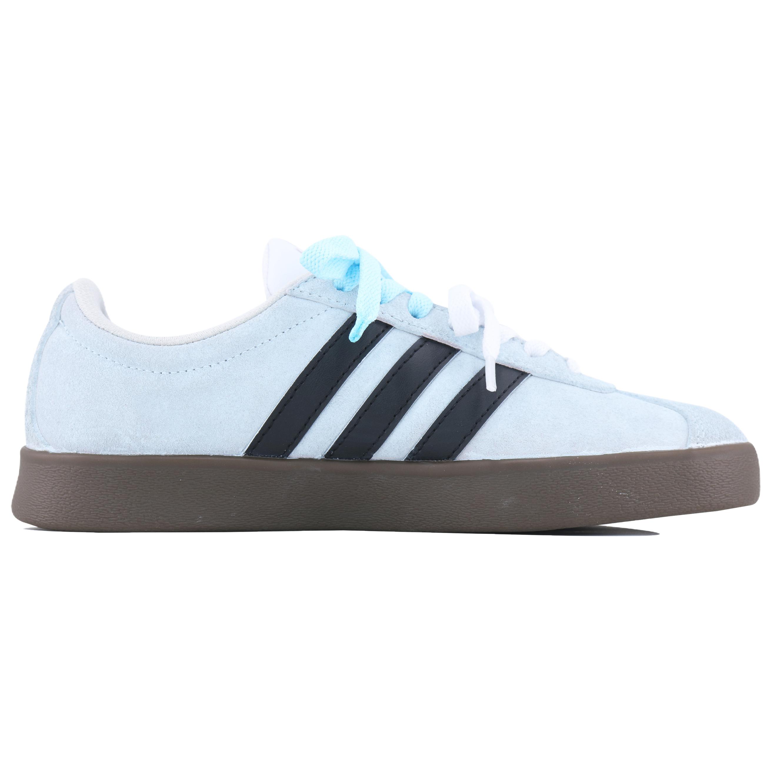 Adidas Кроссовки для скейтбординга VL COURT 20 Lifestyle с амортизацией и износостойкостью, низкие, унисекс, синий — фото 3