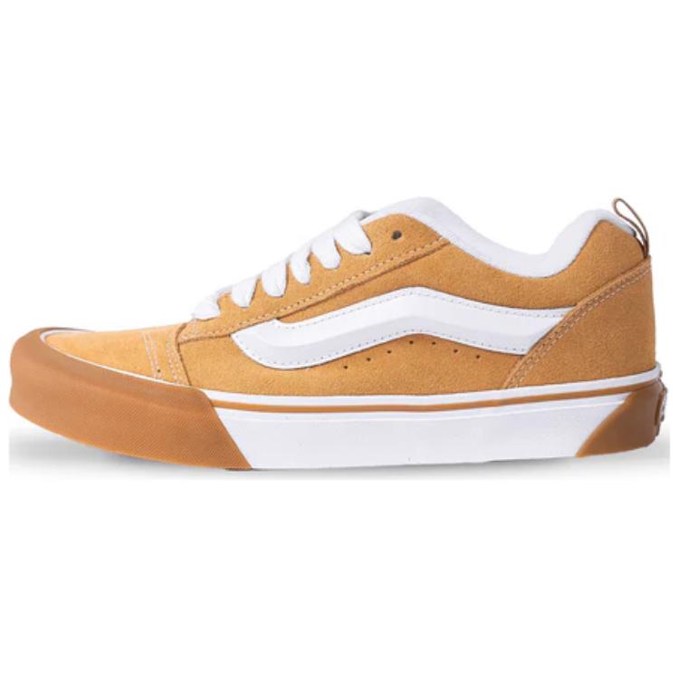 

Кроссовки Vans Knu Skool Skateboarding Shoes Men Low-top Yellow, желтый