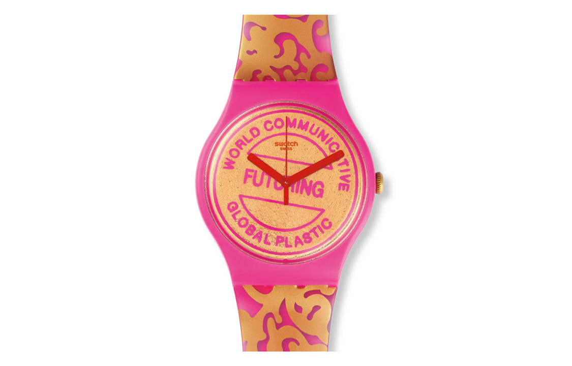 

Унисекс золотые часы SUOZ200 SWATCH