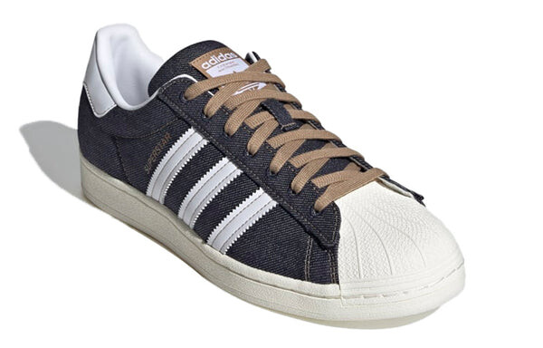 Кроссовки оригинальные superstar Adidas, серый — фото 3