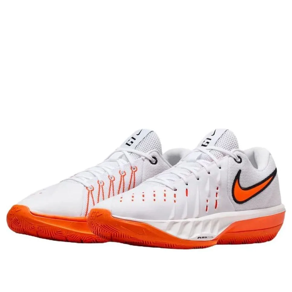 Кроссовки Nike Air Zoom GT Cut Academy 2 EP 'White Safety Orange' — фото 3