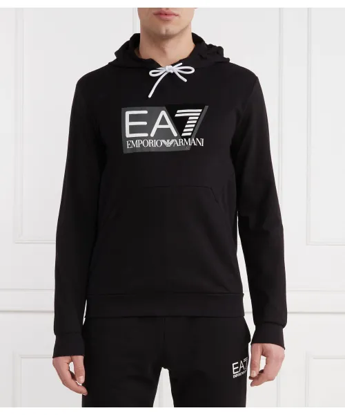

Толстовка Regular fit Ea7, черный
