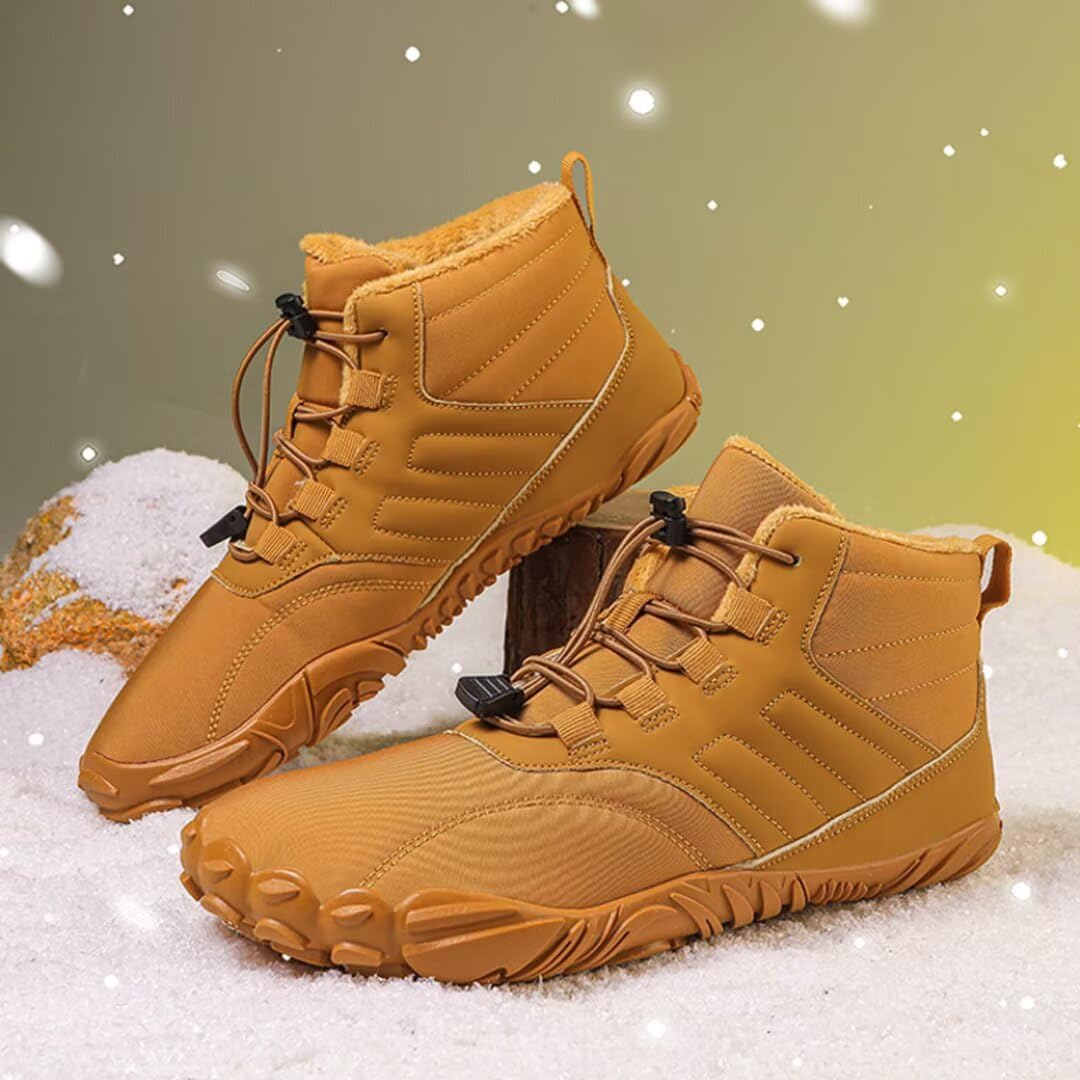 Ботинки Caspar Flex - Non-Slip Waterproof Winter Barefoot Shoe (унисекс) Swzec, желтый — фото 3