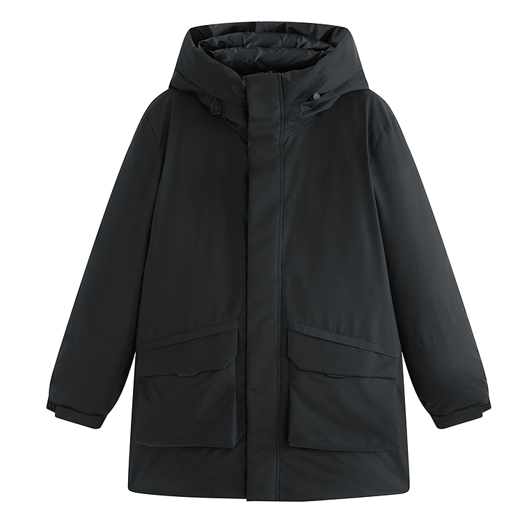 

Пуховик с капюшоном мужской PEACEBIRD MEN, черный, batch 1