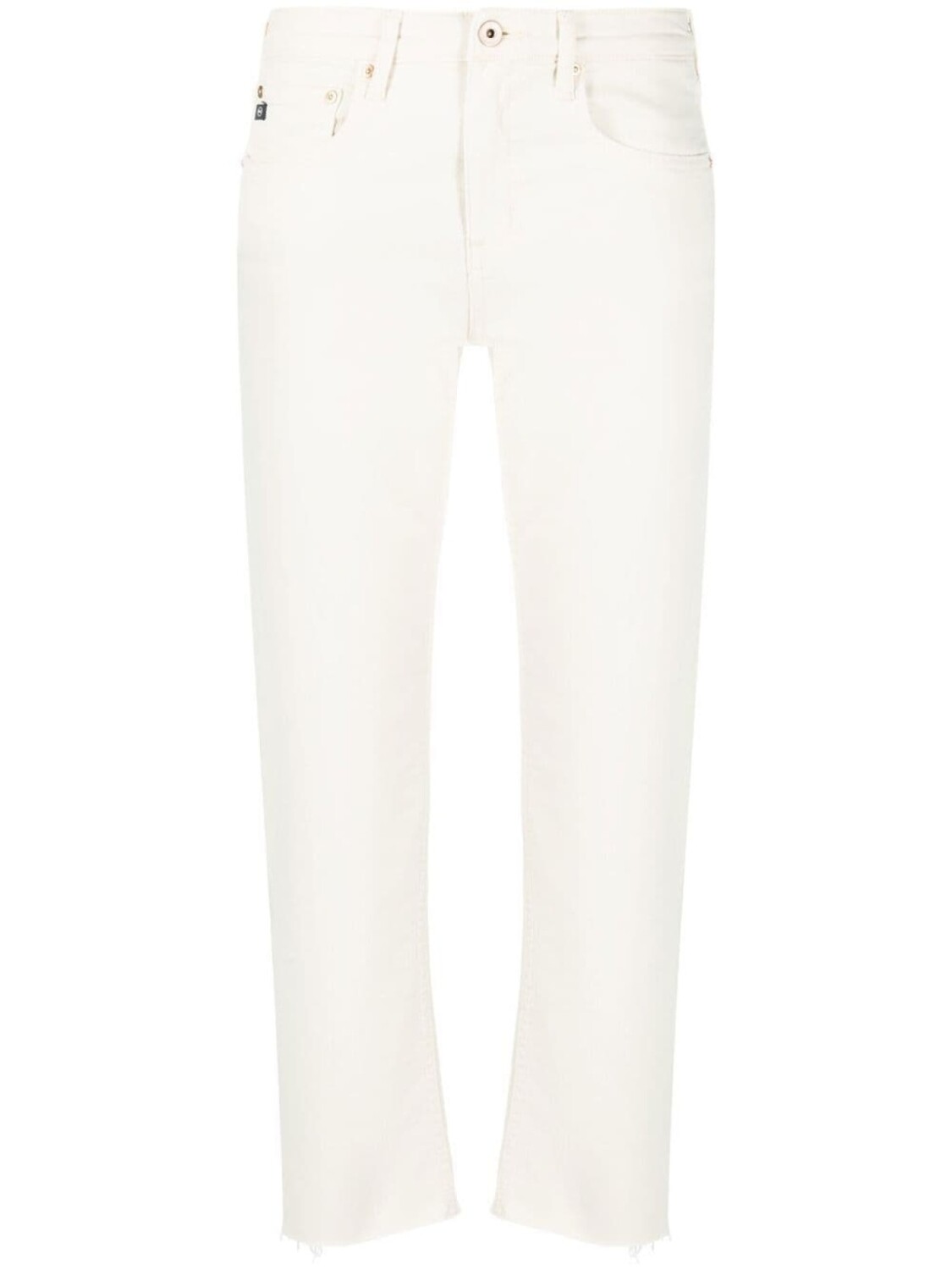 

AG Jeans джинсы Girlfriend средней посадки, серый