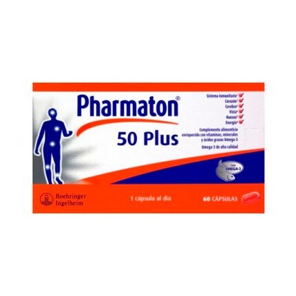 

Фарматон 50Плюс 30 капсул Pharmaton