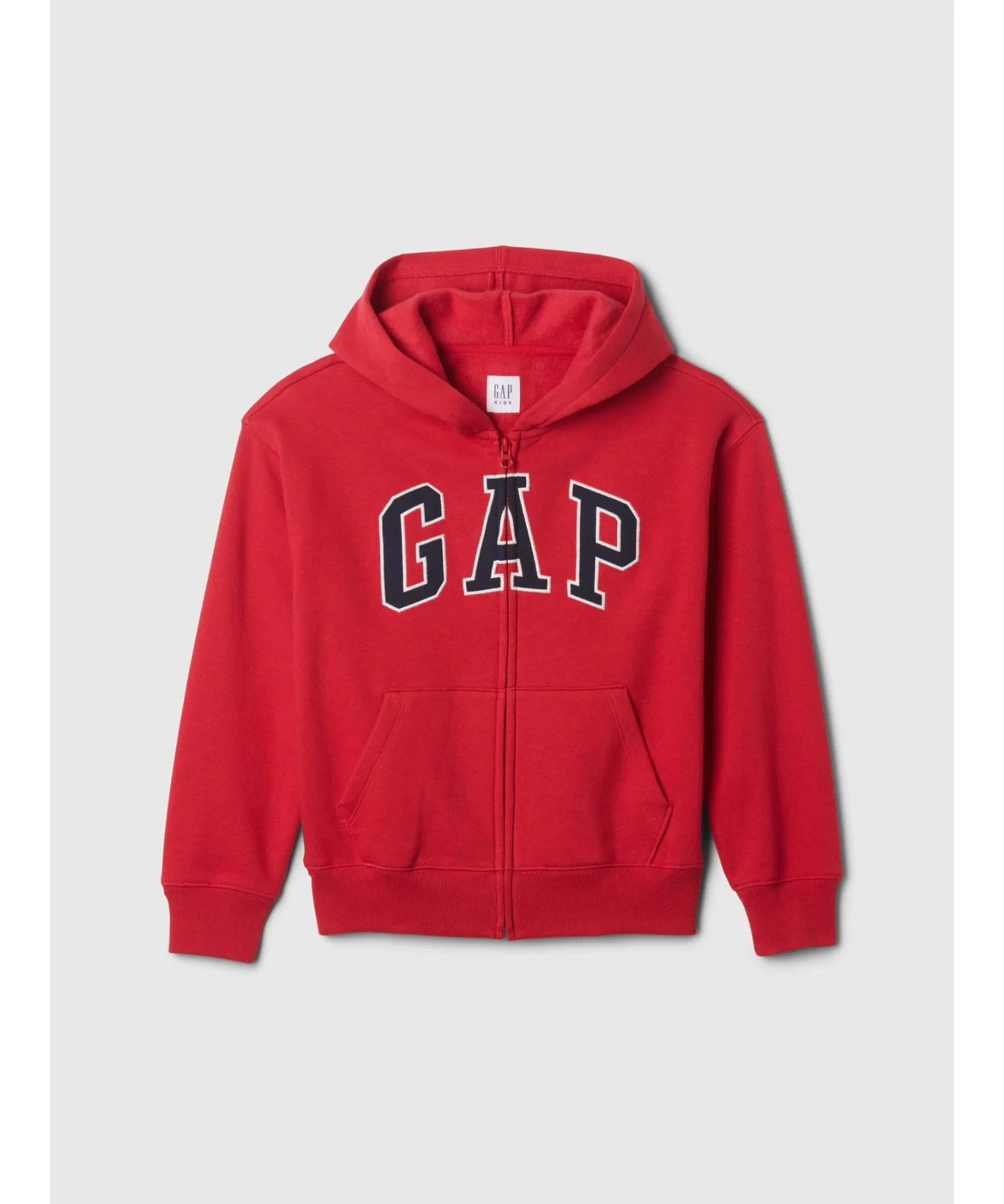 Свободная толстовка на молнии с логотипом GAP (детская)