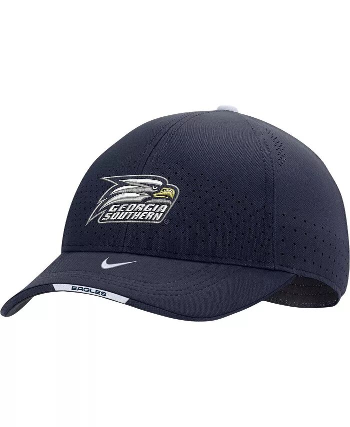 

Мужская кепка темно-синего цвета Georgia Southern Eagles 2022 Sideline Classic99 Swoosh Performance Flex Hat Nike, синий