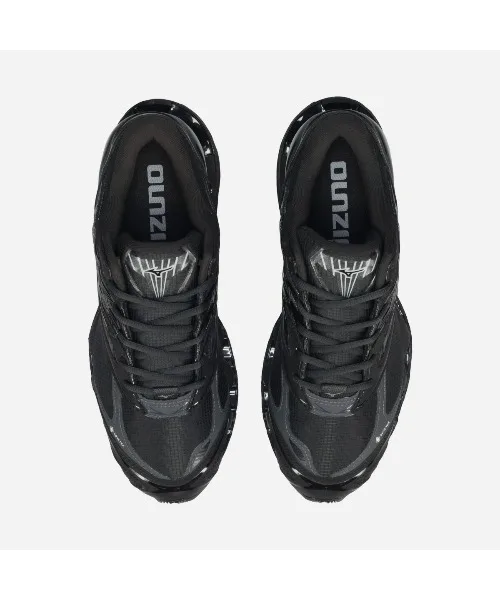 Мужские/женские кроссовки для бега с мембраной Mizuno Wave Prophecy LS GTX чёрные — фото 2