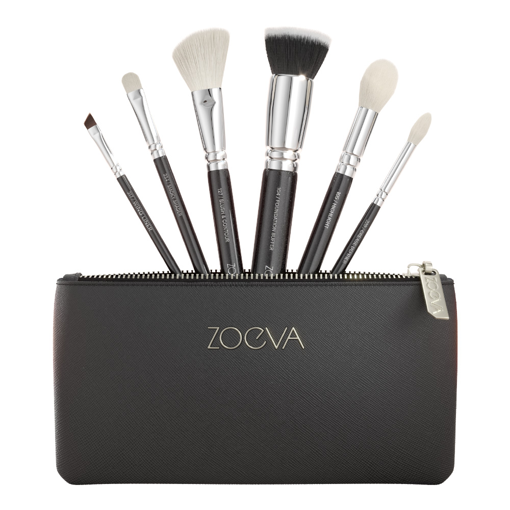 

Набор кистей для макияжа the essential brush set Zoeva, количество 1 шт.