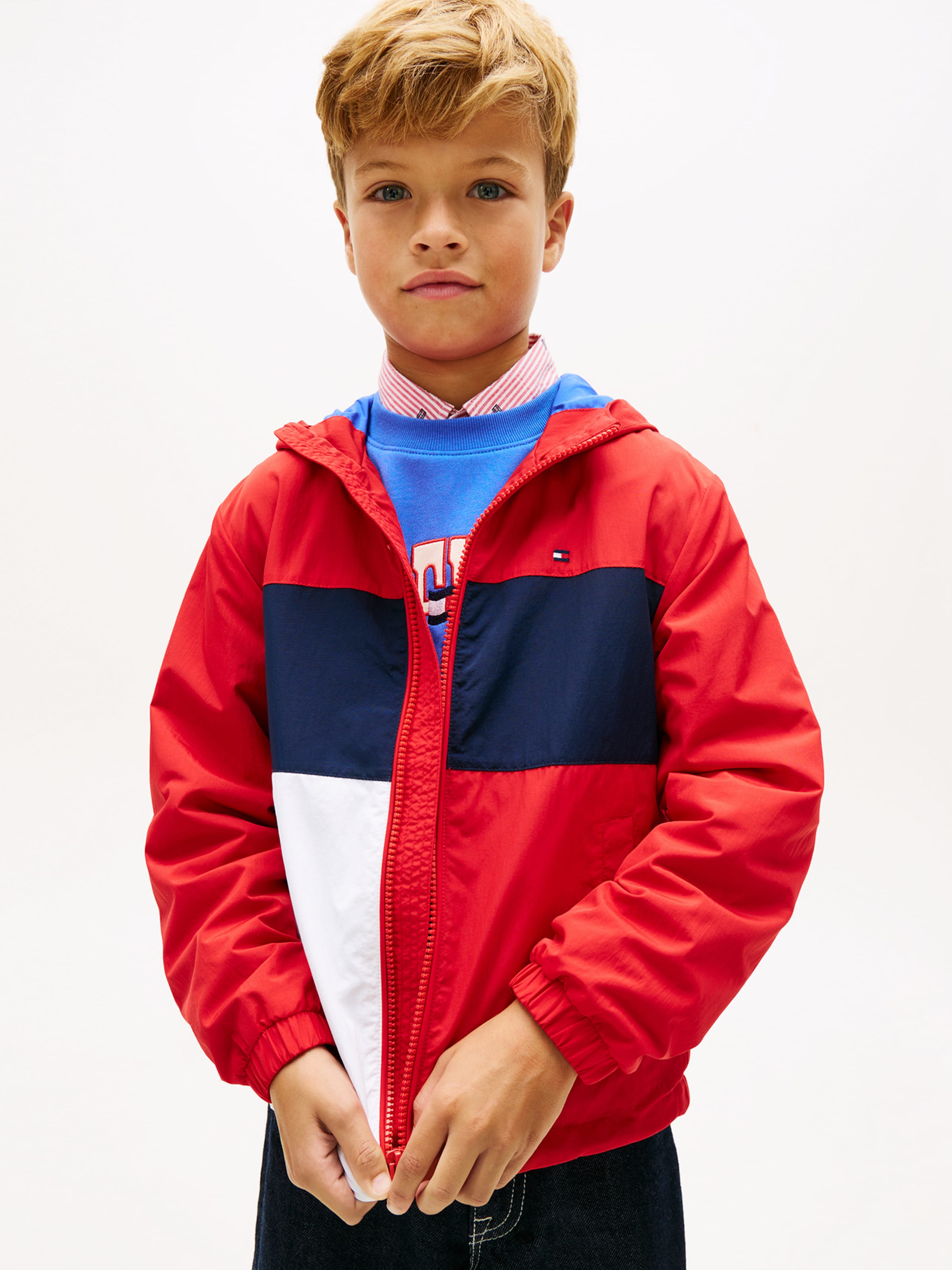 TOMMY HILFIGER Куртка для межсезонья в красном цвете — фото 2