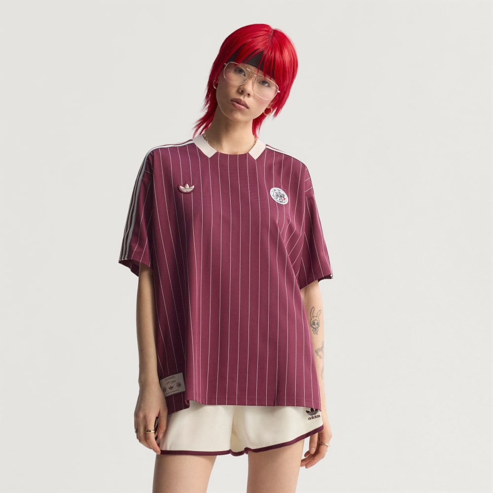 

Джерси Adidas Ajax Amsterdam Terrace Icons Jersey, цвет Victory Crimson