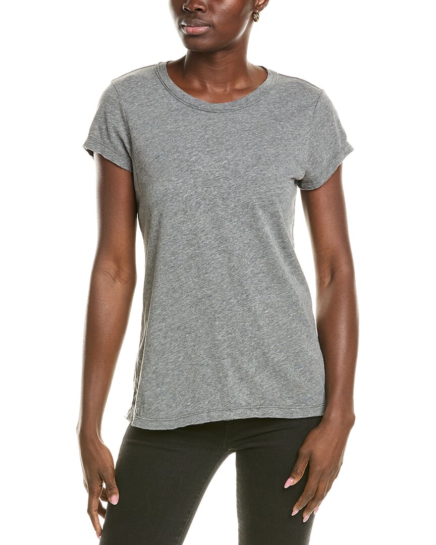 

Футболка Michael Stars Trudy Rainbow Love, серый