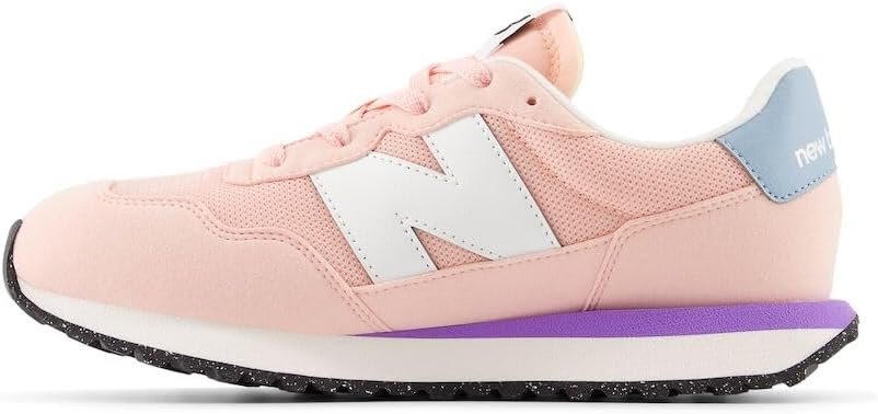 Кроссовки New Balance Kids 237 V1 на шнуровке, фиолетовый — фото 2