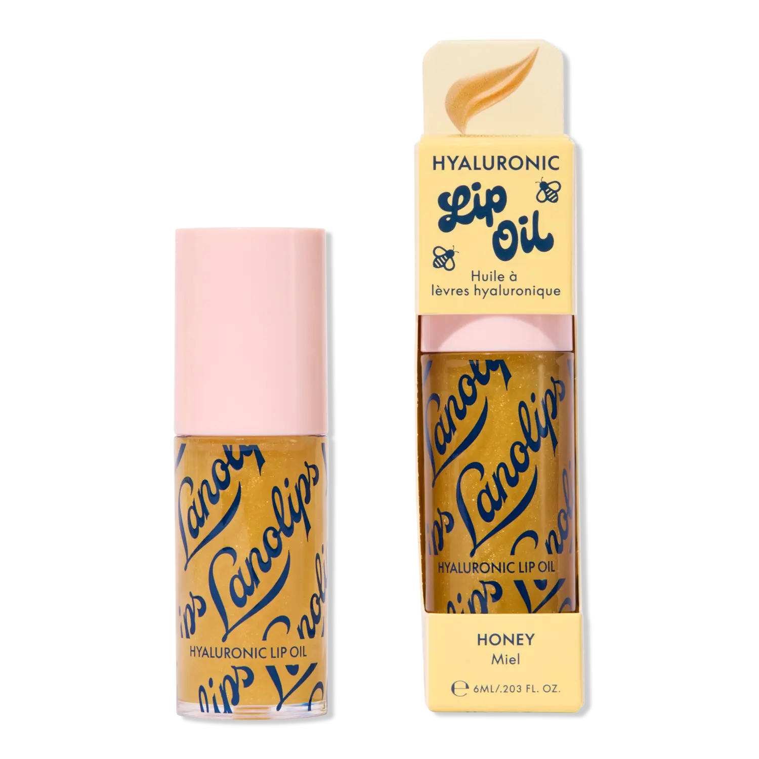 

Масло для губ с гиалуроновой кислотой Lanolips, Honey