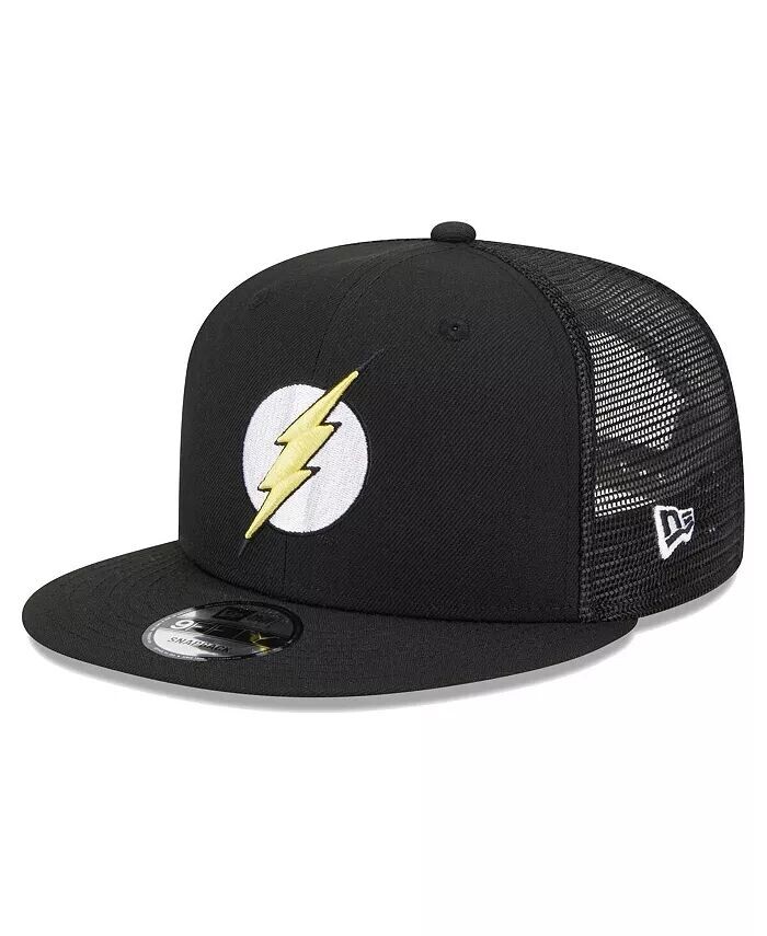 

Мужская черная кепка Flash Trucker 9FIFTY Snapback New Era, черный