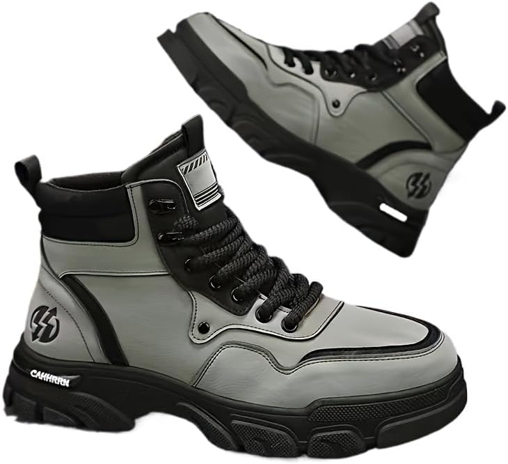 

Мужские дышащие походные ботинки для прогулок на улице, альпинизма, весна/с противоскользящей подошвой Hhhchpm, зеленый