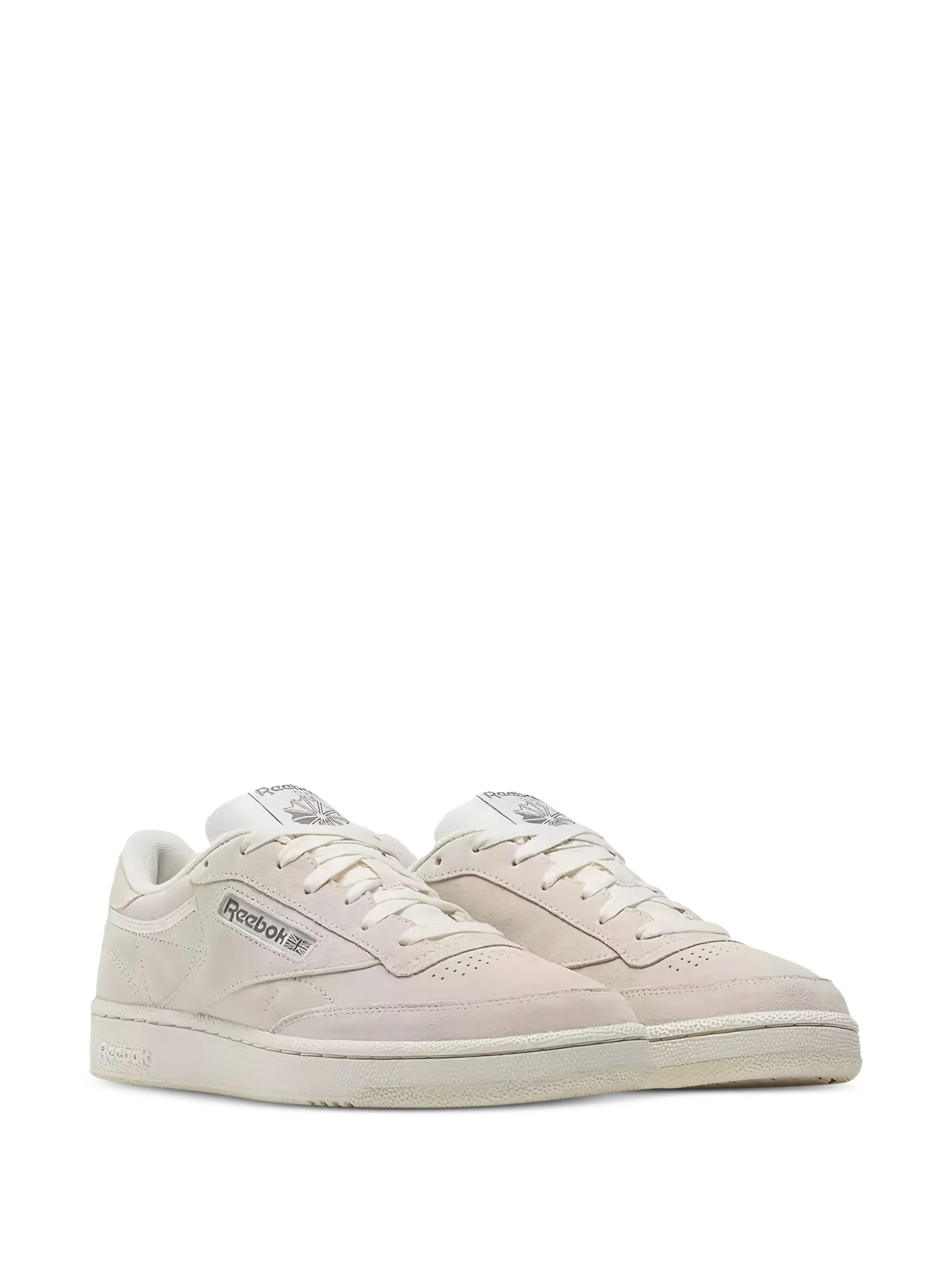 Кроссовки Club C 85 Beige/White Reebok, белый — фото 2
