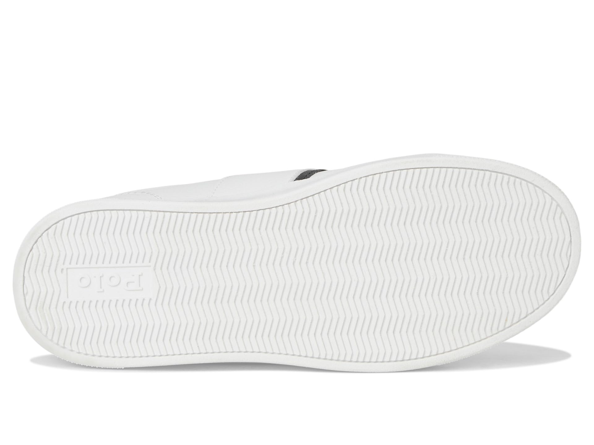 Кроссовки Polo Ralph Lauren Kids Frazier, цвет White/Navy — фото 3