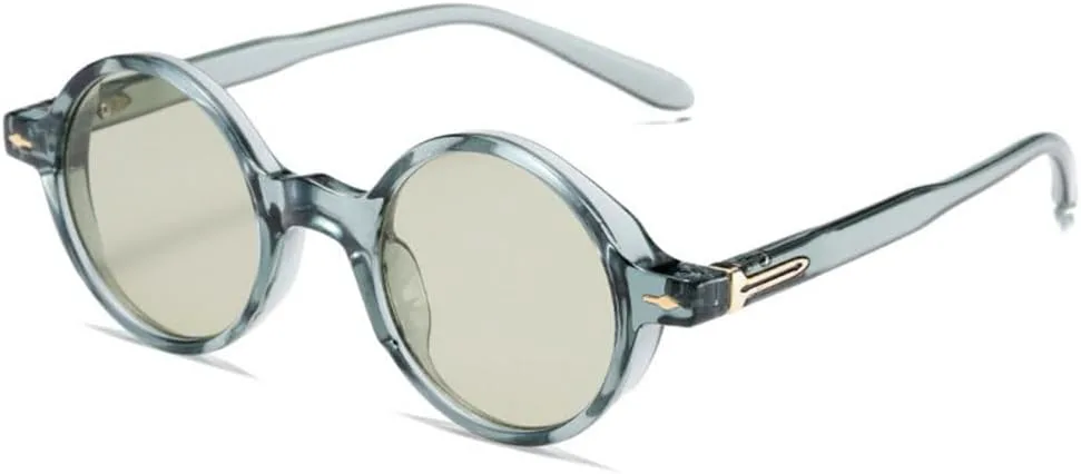 

MUTYNE Модные маленькие круглые солнцезащитные очки для женщин в стиле ретро, ​​панк, мужские солнцезащитные очки для активного отдыха, солнцезащитные очки UV400, C5