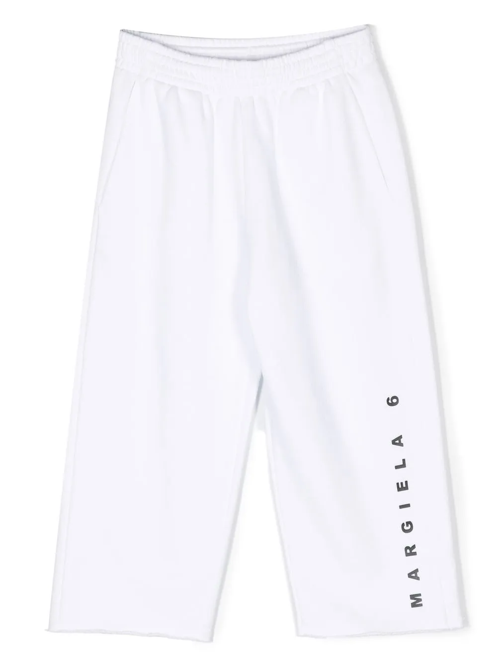 

Брюки с логотипом MM6 Maison Margiela Kids, белый