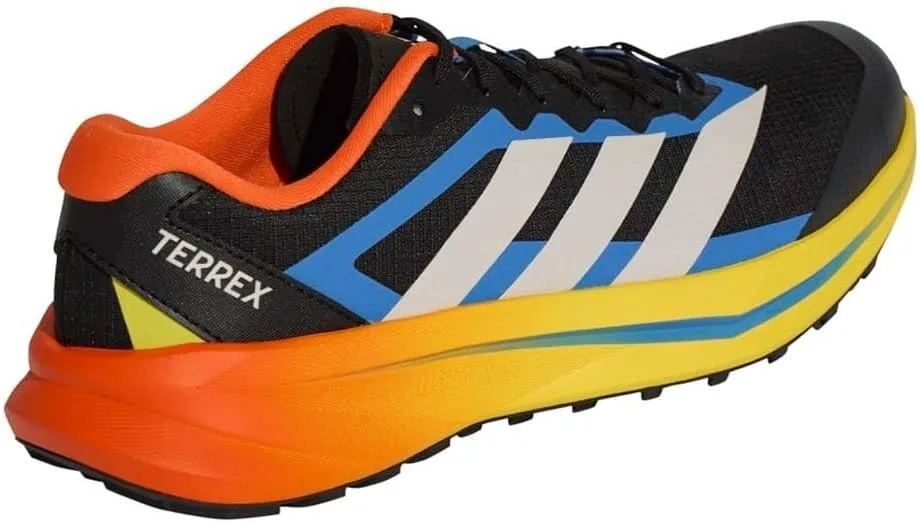 Мужские кроссовки Adidas Terrex Agravic Lite Шуэ, черный/оранжевый/серый — фото 4