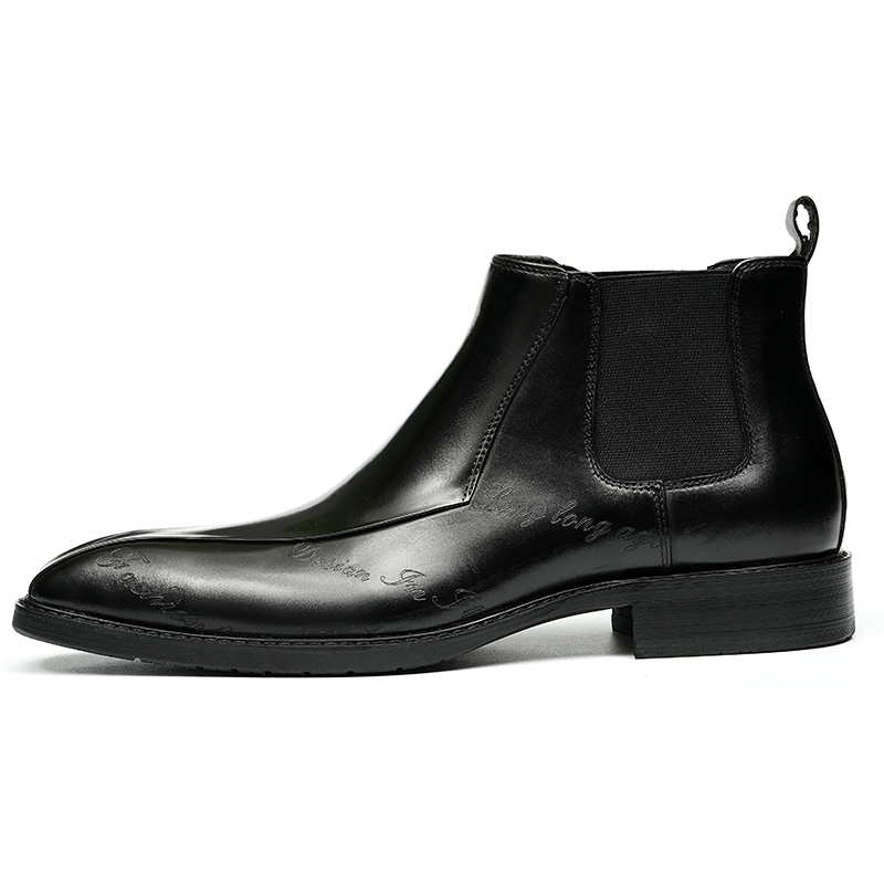 

ASTON M.JAZZ Челси короткие мужские черные, цвет Black