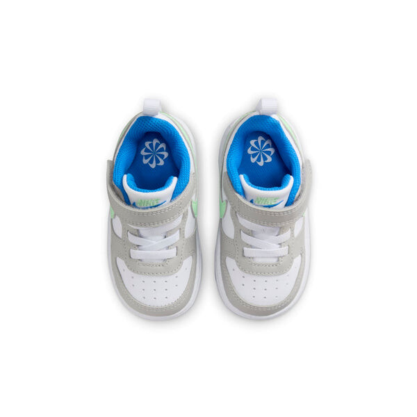 Кроссовки court borough low recraft 'light iron ore white photo blue vapor green' Nike, мультиколор — фото 4