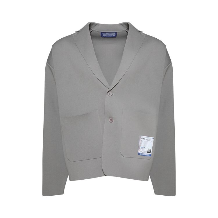 

Куртка Maison Mihara Yasuhiro Milan Rib Jacket Light Grey, серый